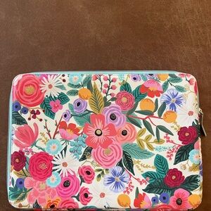 Rifle Paper Co Floral Protective Laptop Sleeve